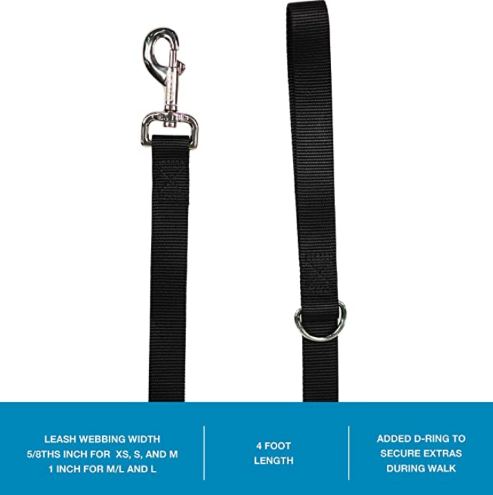 Blue-9 single-ended leash 1.2m